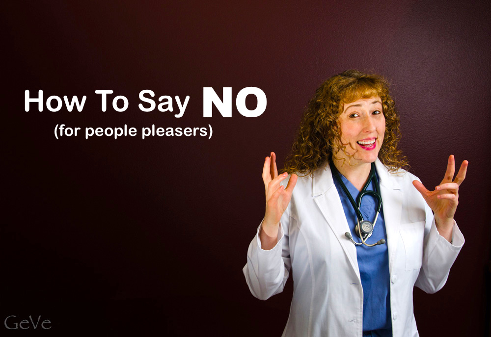 Say NO to people pleasers